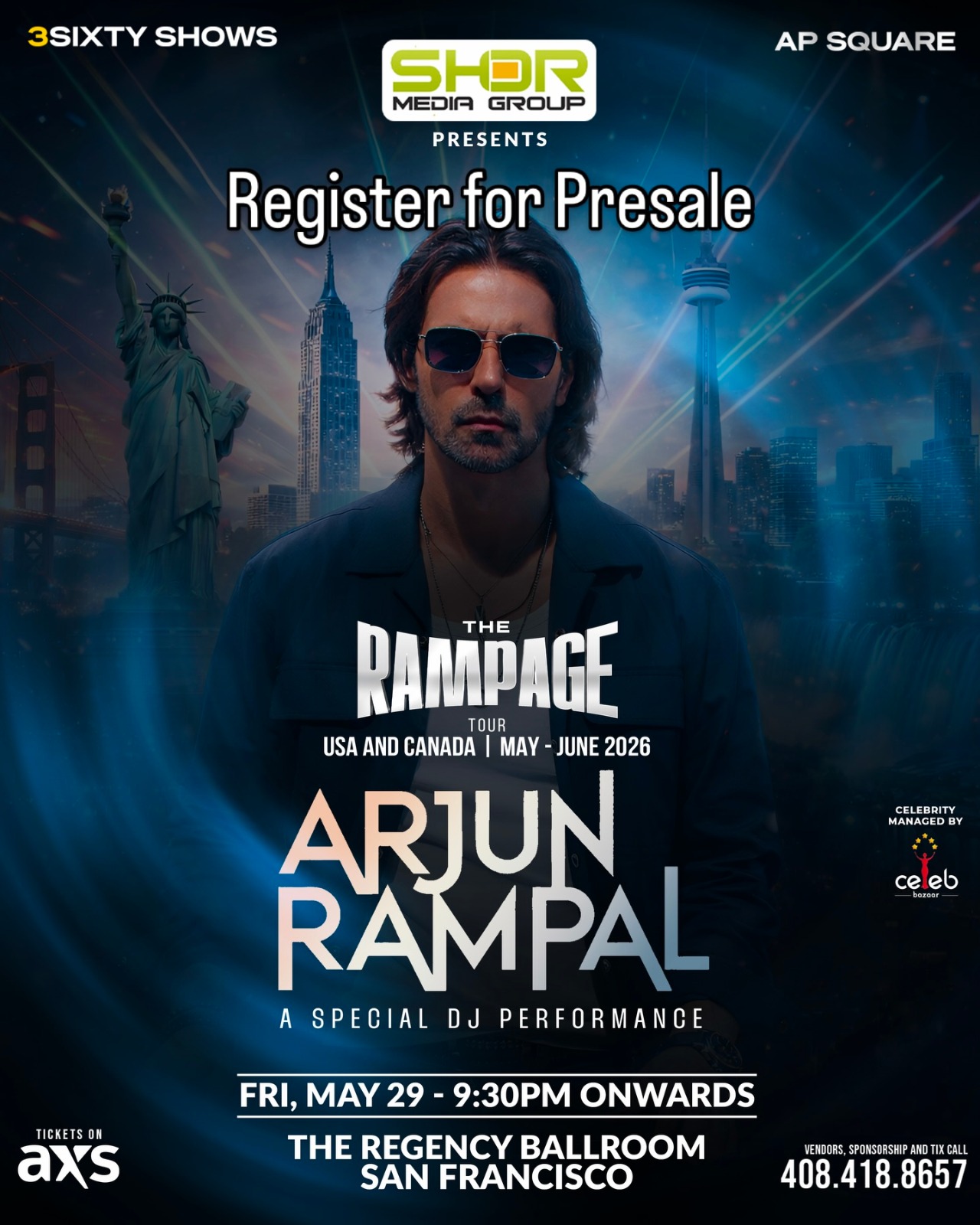 Arjun Rampal San Francisco