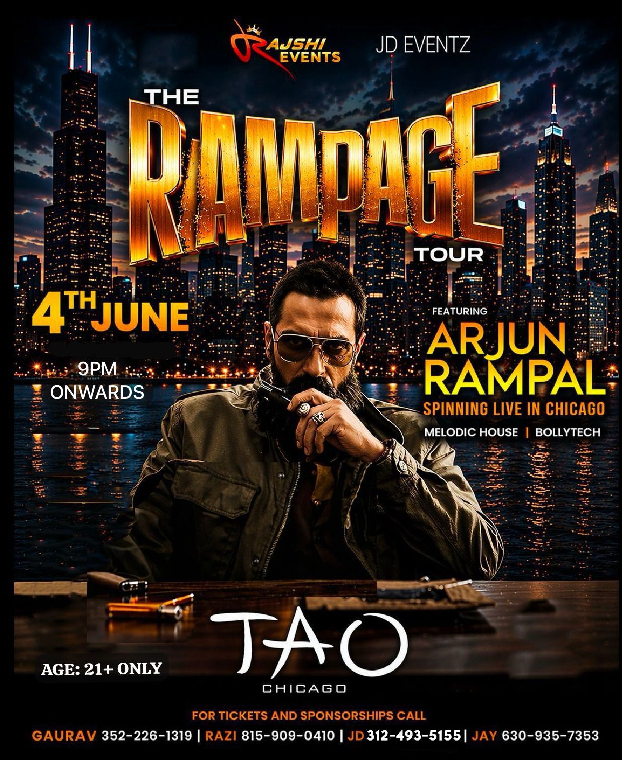 Arjun Rampal Chicago